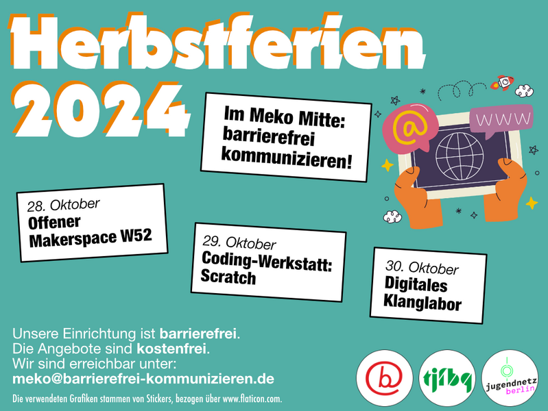 Flyer Herbstferienprogramm 2024
