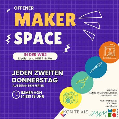 Flyer Makerspace W52