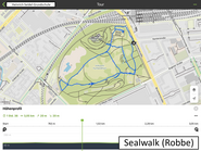 Screenshot der Route der Heinrich-Seidel-Schule