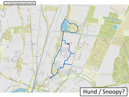 Screenshot der Route der B.-Traven-Gemeinschaftsschule