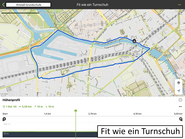 Screenshot der Route der Kristall Grundschule
