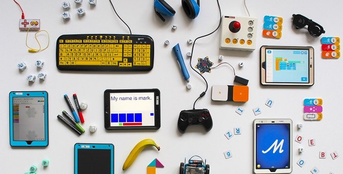 Viele assistive Technologien und Controller