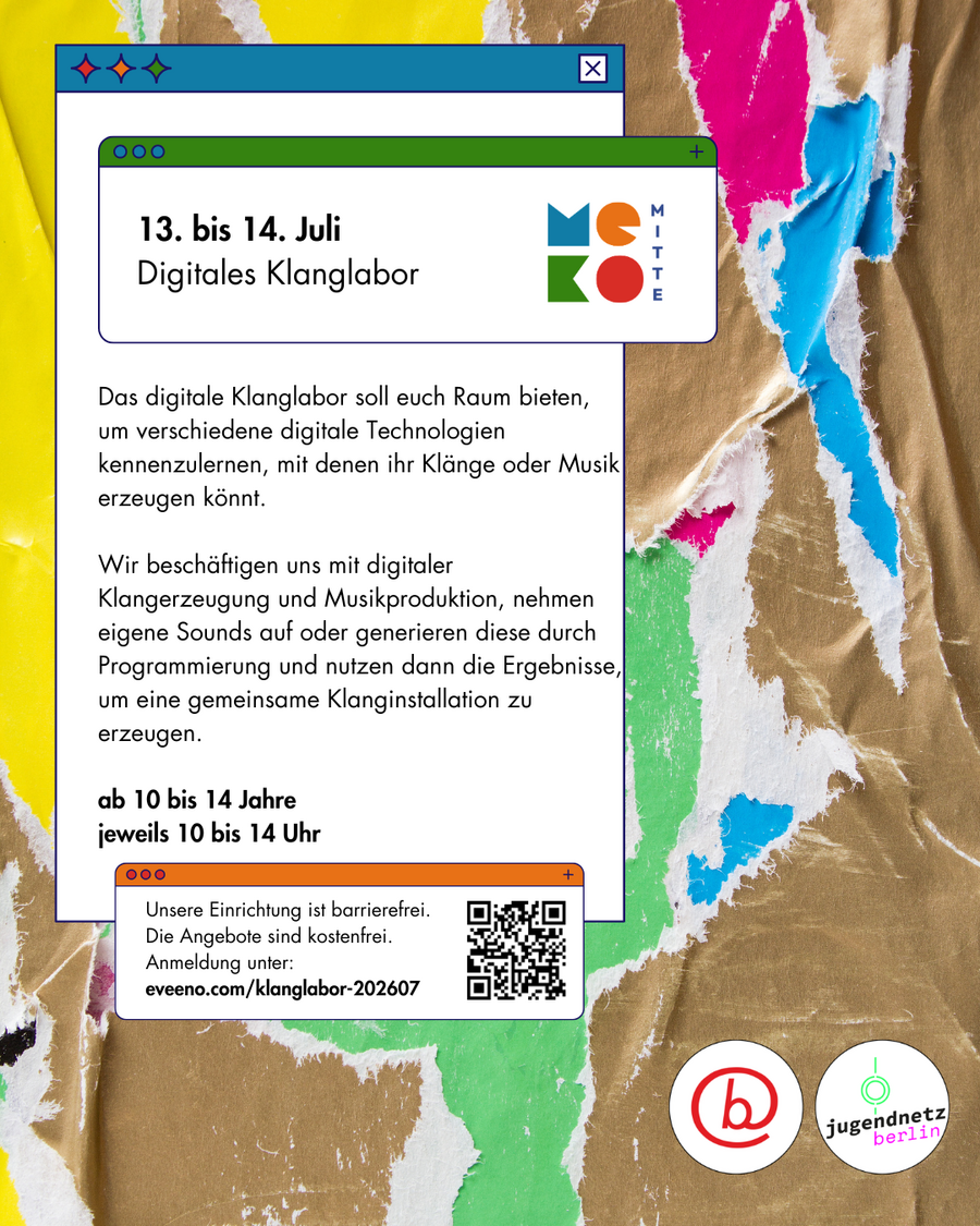 Flyer Digitales Klanglabor