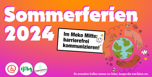 Flyer zum Sommerferienprogramm 2024