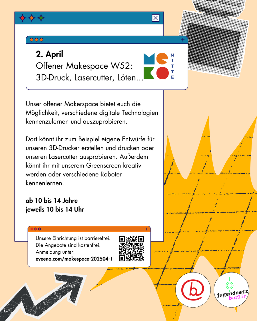Flyer: Offener Makespace W52