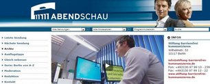 RBB-Abendschau-Beitrag über die STIFTUNG barrierefrei kommunizieren!